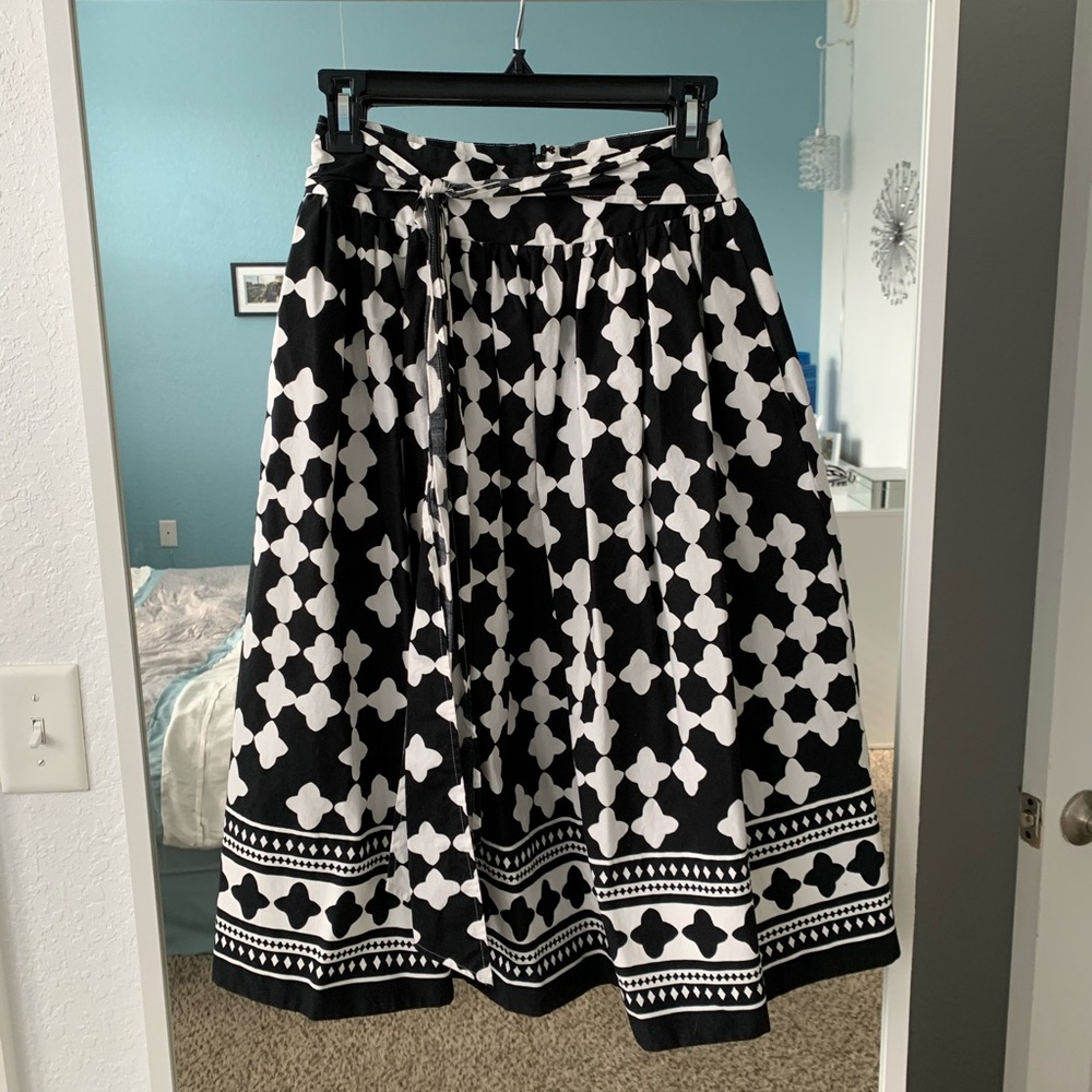 Kate spade lantern print midi skirt